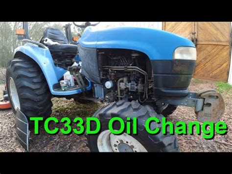 Operating Weight 2474 lb. . New holland tc33d oil capacity